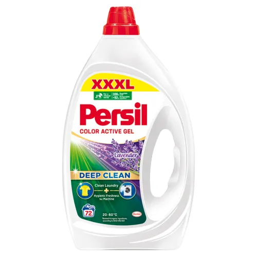 Persil Deep Clean Color Active Gel Lavender prací prostriedok 72 praní