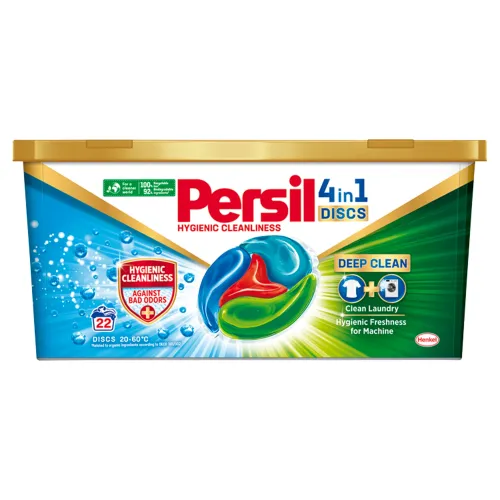 Persil Discs 4in1 Hygienic Cleanliness dávkovaný prací prostriedok 22 praní