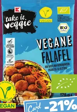 K-take it veggie BIO zmes na falafel