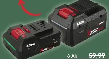 Parkside Performance smart akumulátor PAPP 204 A1 alebo PAPP 208 A1