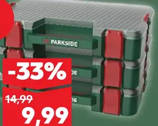 Parkside organizér boxy