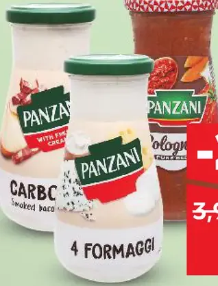 Panzani omáčka na cestoviny 4 Formaggi