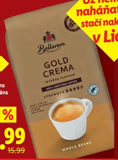 Bellarom zrnková káva Gold Crema