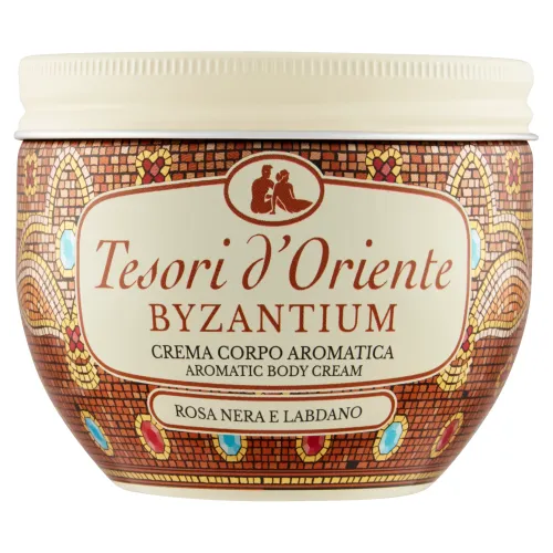 Tesori d'Oriente Rosa Nera e Labdano telový krém