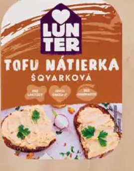 Lunter tofu škvarková nátierka premium