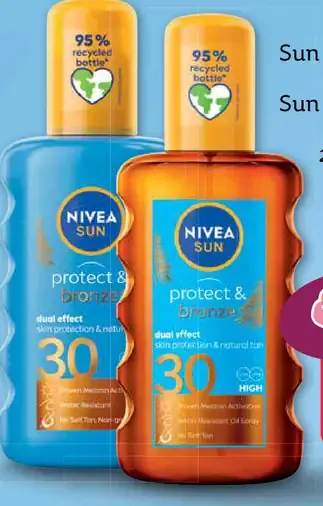 Nivea Sun Protect & Bronze Sun Protect&Bronze olej SPF 30