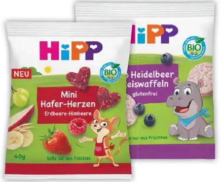 HiPP BIO ovocné oblátky