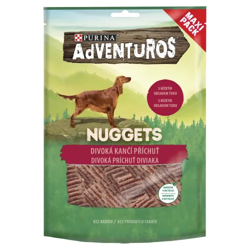 ADVENTUROS Nuggets s príchuťou diviaka