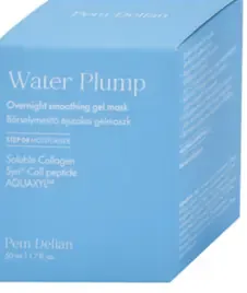 Pem Delian Water Plump nočná vyhladzujúca pleťová gélová maska