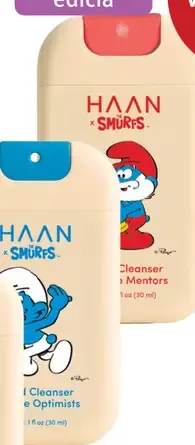 Haan x The Smurfs antibakteriálny sprej na ruky