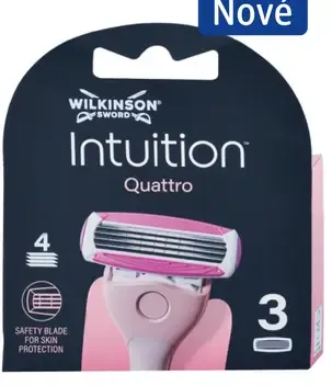 Wilkinson Sword Intuition Quattro náhradné holiace hlavice
