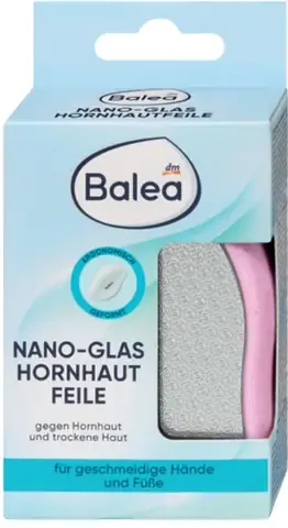 Balea sklenený pilník na nohy