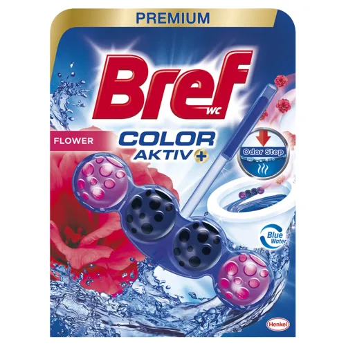 Bref Color Aktiv Flower tuhý WC blok