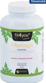 Fit4you Moringa oleifera kapsuly výživový doplnok