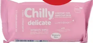 Chilly vlhčené obrúsky na intímnu hygienu