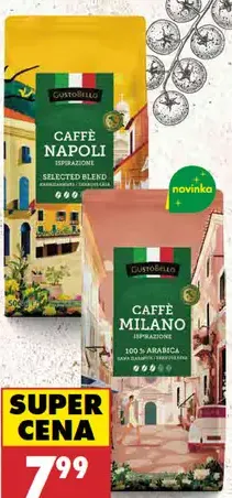 Gusto Bello káva zrnková Napoli