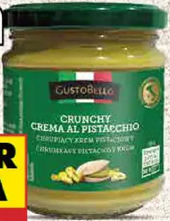 Gusto Bello krém pistáciový crunchy