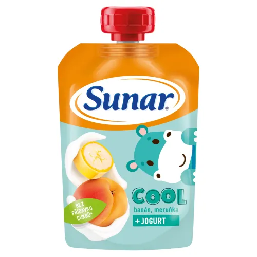 Sunar Cool kapsička marhuľa, banán a jogurt