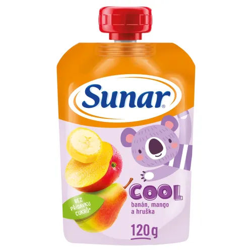 Sunar Kapsička Cool ovocie hruška, mango, banán