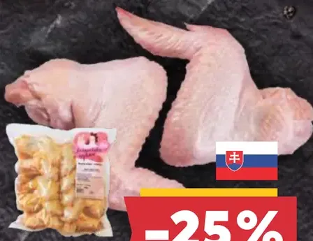 Kuracie krídla Prémiun TOP-Farm vákuovo balené