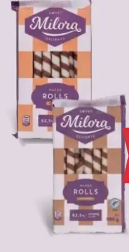 Milora trubičky 2 druhy