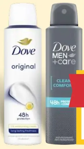 Dove dezodorant rôzne druhy