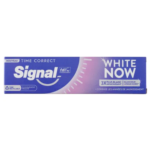 Signal White Now Time Correct zubná pasta