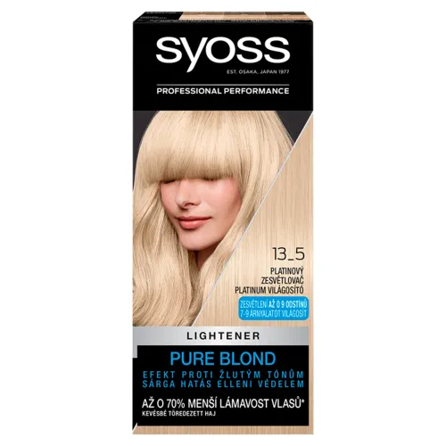 Syoss Lightener Platinový zosvetľovač 13_5