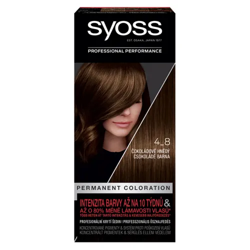Syoss farba na vlasy čokoládovohnedý 4_8