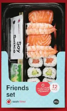 Sushi Friends set