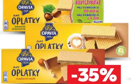 Opavia oblátky rôzne druhy