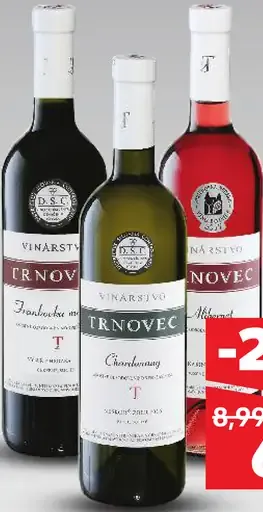 Víno červené alebo biele rôzne druhy 0,75 l