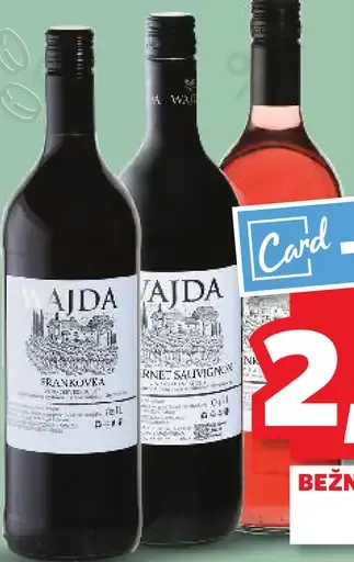 Ajda víno rôzne druhy