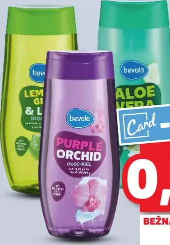 Bevola sprchovací gél Purple Orchid rôzne druhy