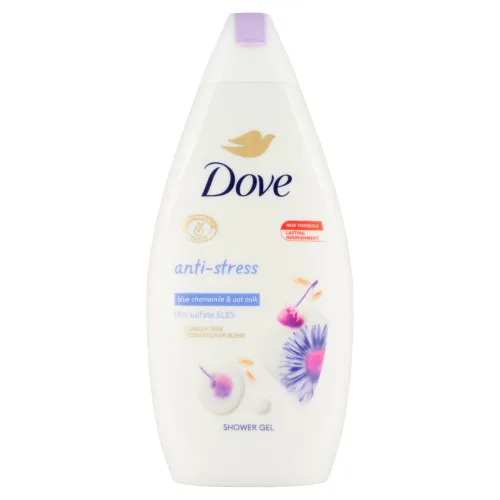 Dove Anti-Stress Blue Chamomile & Oat Milk sprchovací gél