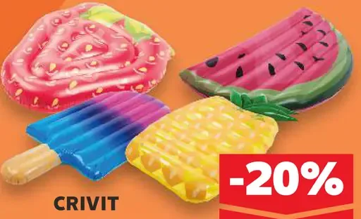 Crivit nafukovačka ovocné motívy rôzne druhy