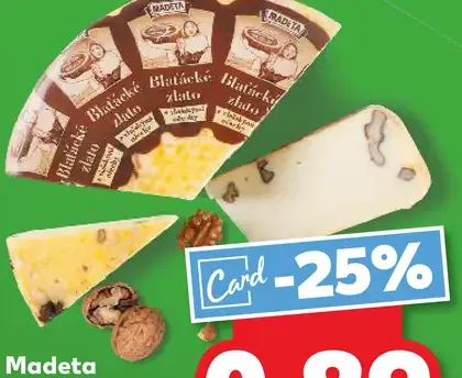 Madeta Blatácke zlato 48 % syr
