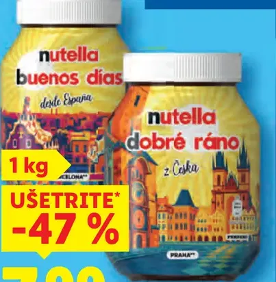 Nutella nátierka Buenos Dias / Dobré ráno
