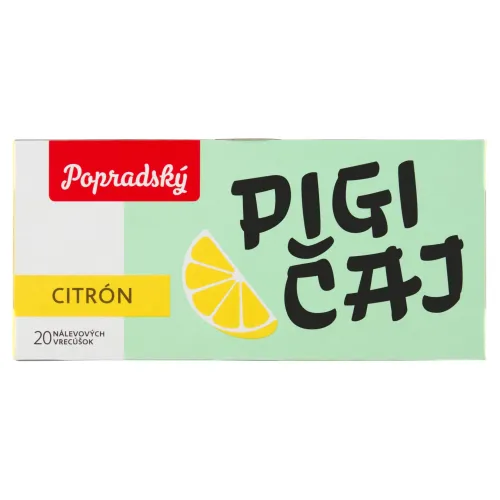 Popradský Pigi čaj citrón
