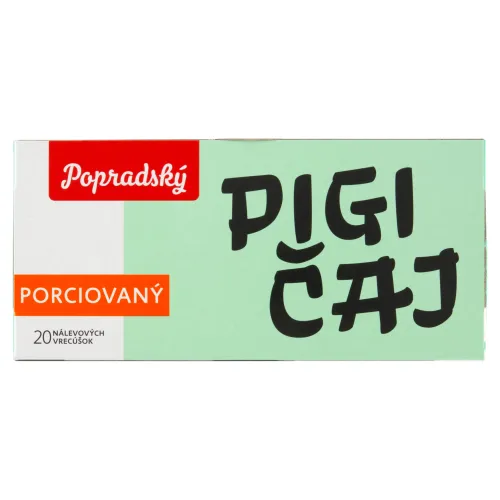 Popradský Pigi čaj porciovaný