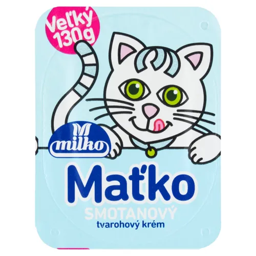 Milko Maťko smotanový tvarohový krém
