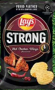 Lay’s Max Strong zemiakové lupienky pikantné kuracie krídla