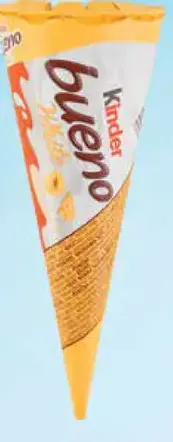 Kinder Bueno kornút s bielou čokoládou mrazený dezert