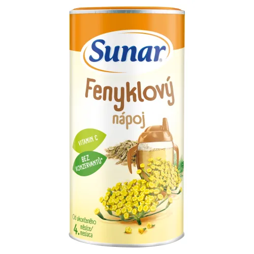 Sunar Rozpustný nápoj feniklový v prášku