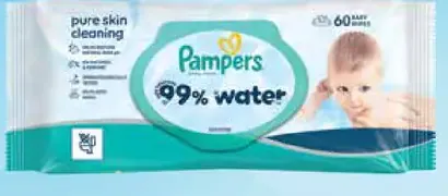 Pampers Aqua detské čistiace utierky