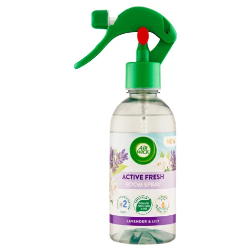 Air Wick Active Fresh Osviežovač vzduchu v spreji ľalia a levanduľa
