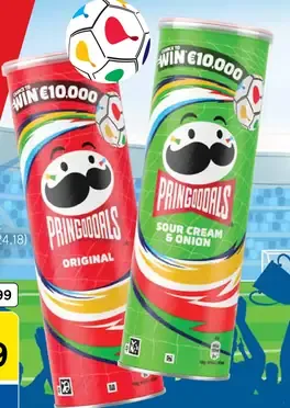 Pringles zemiakové lupienky Original plechovka