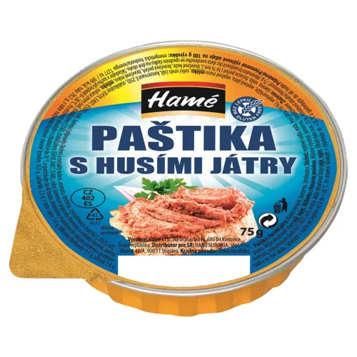 Hamé Nátierka s husacou pečeňou