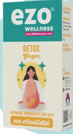 EZO náplasti na chodidlá Detox Ginger