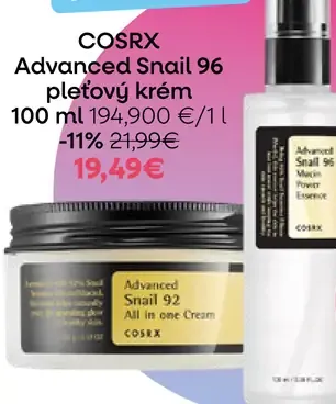 COSRX Advanced Snail 96 pleťová esencia